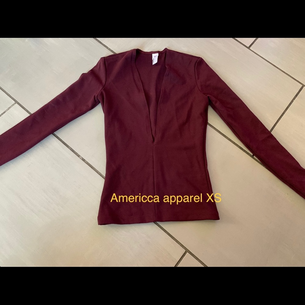 Deep v shirt